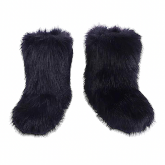 “Raw Fur” Boots