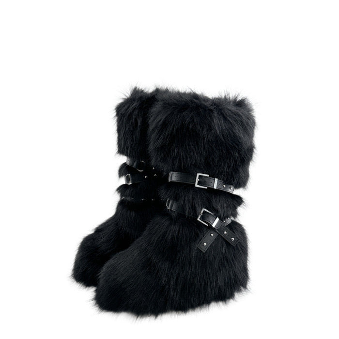 “Raw Fur 2.0” Boots